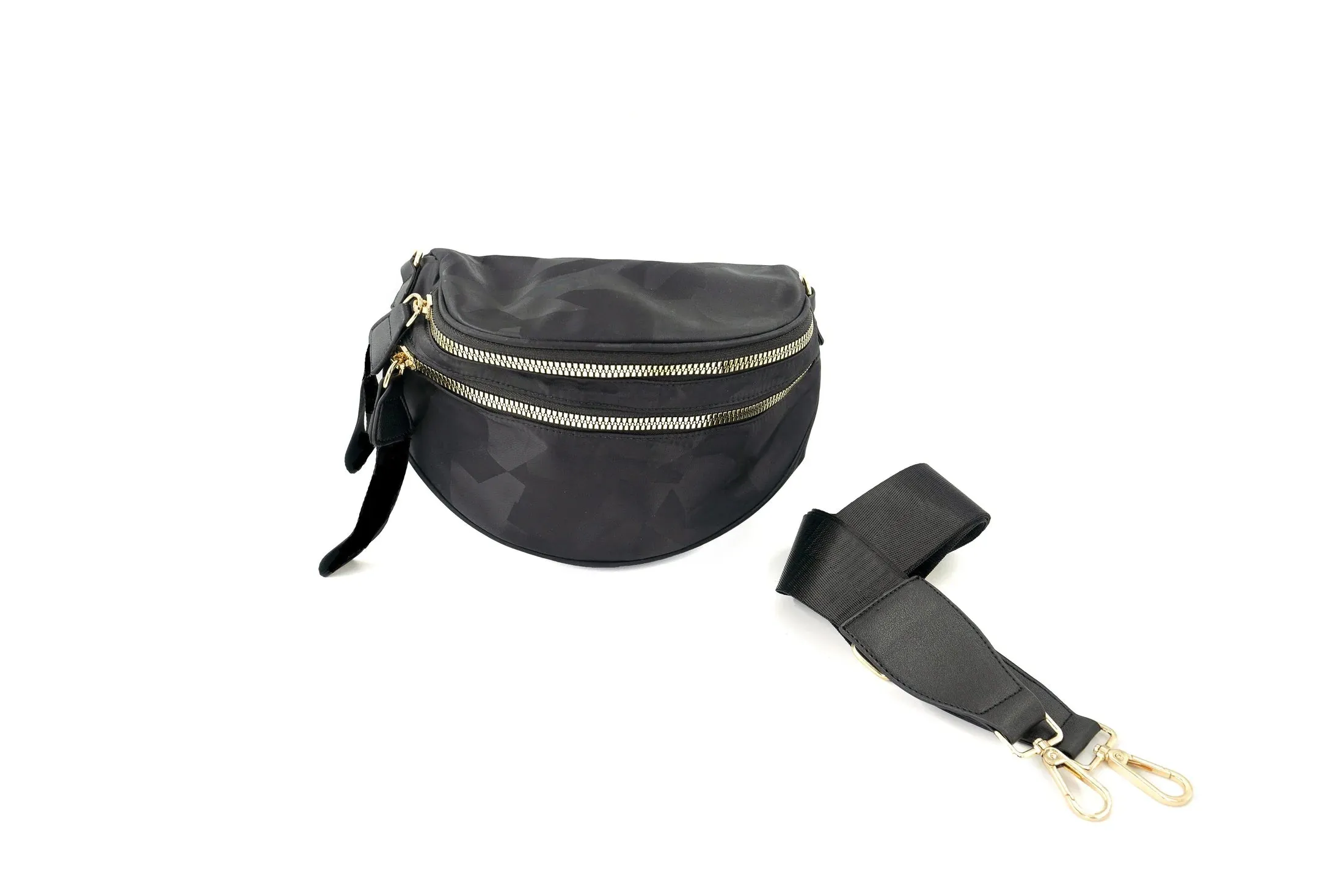 Nylon Cross Body Bag