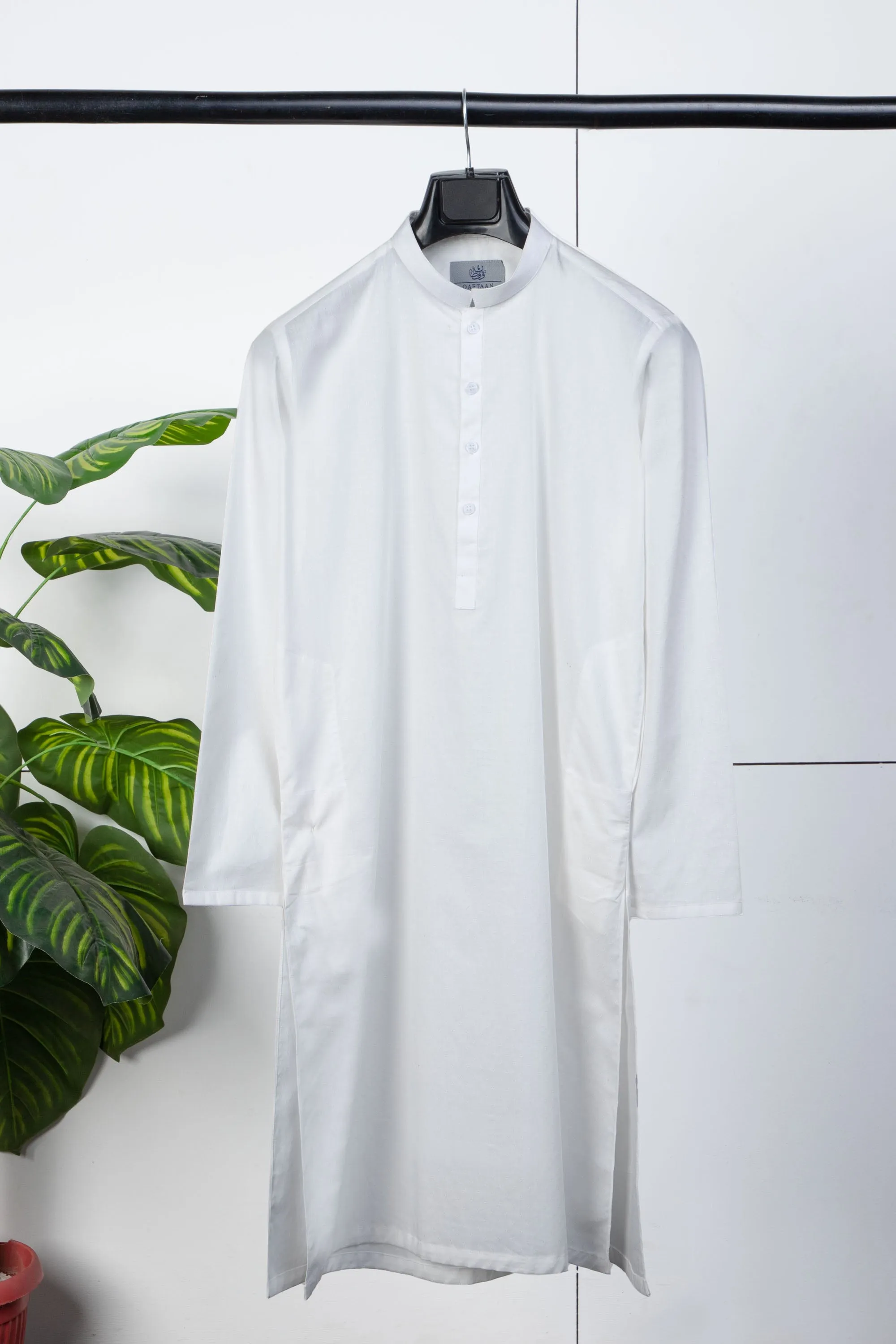 Off-White Cotton Kurta