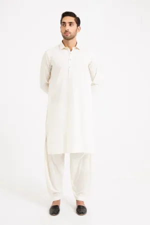 Off White Shalwar Kameez