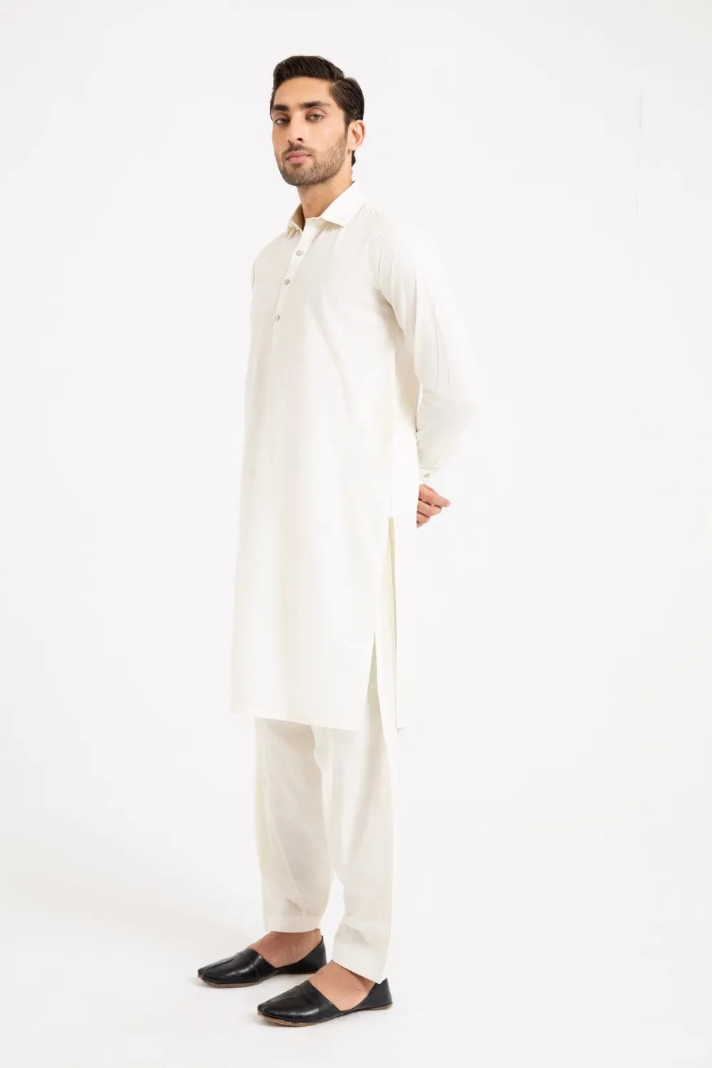 Off White Shalwar Kameez