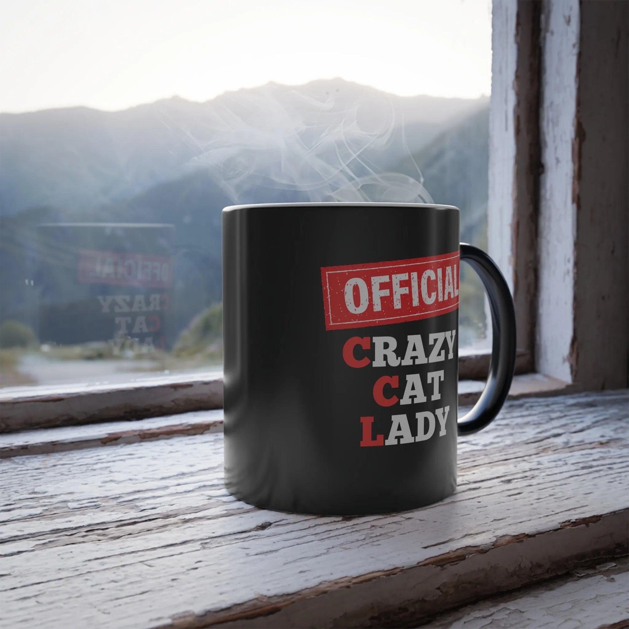 Official Crazy Cat Lady" Mug