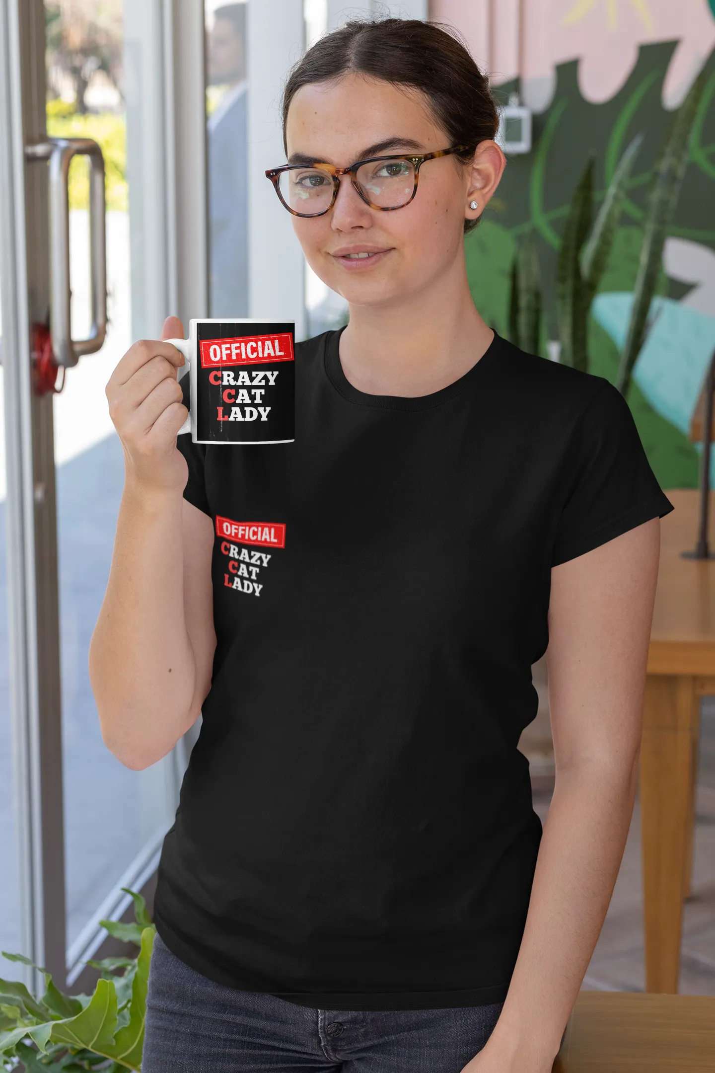 Official Crazy Cat Lady" Mug