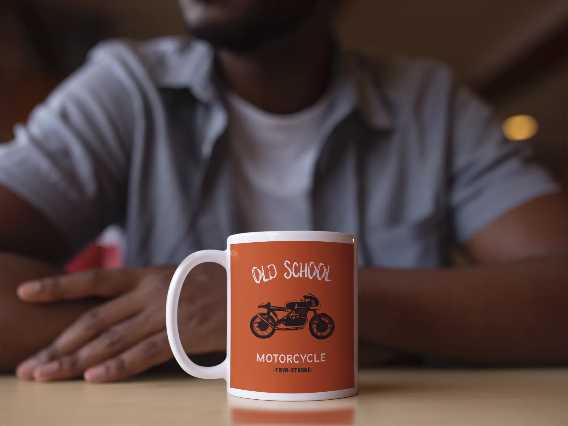 OLD SCHOOL MOTORCYCLE Mug