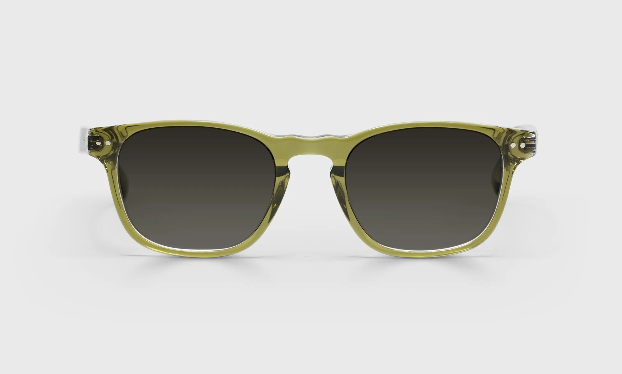Old Sport Color 17 - Olive Crystal Shiny Front with Olive Crystal Shiny Temples