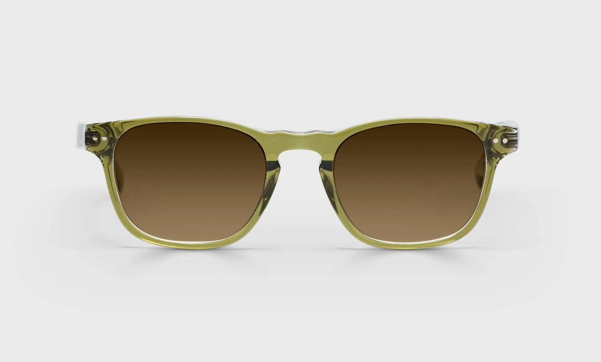 Old Sport Color 17 - Olive Crystal Shiny Front with Olive Crystal Shiny Temples
