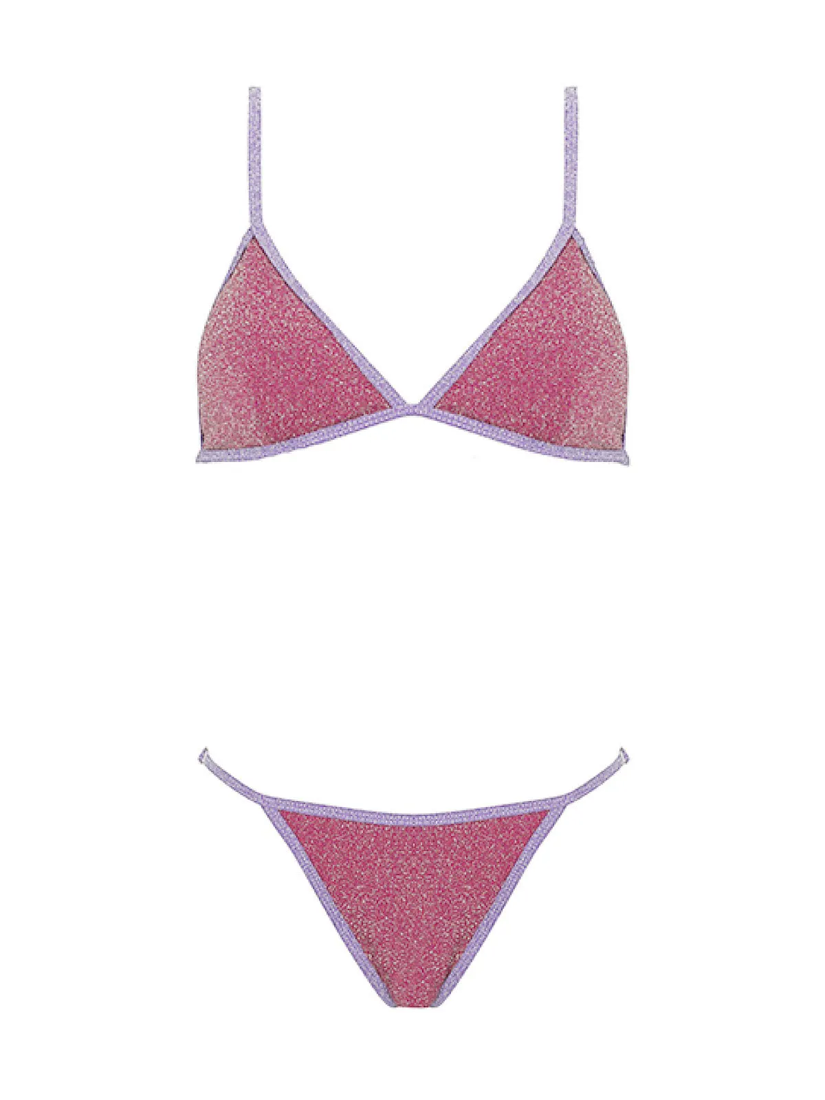 Olivia Fuchsia Shiny Bikini ::RET