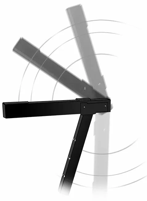 On Stage Pro Heavy Duty Folding Z-Style Multi-Use Stand