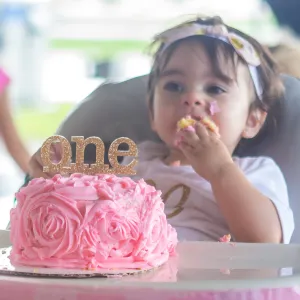 One Cake Topper