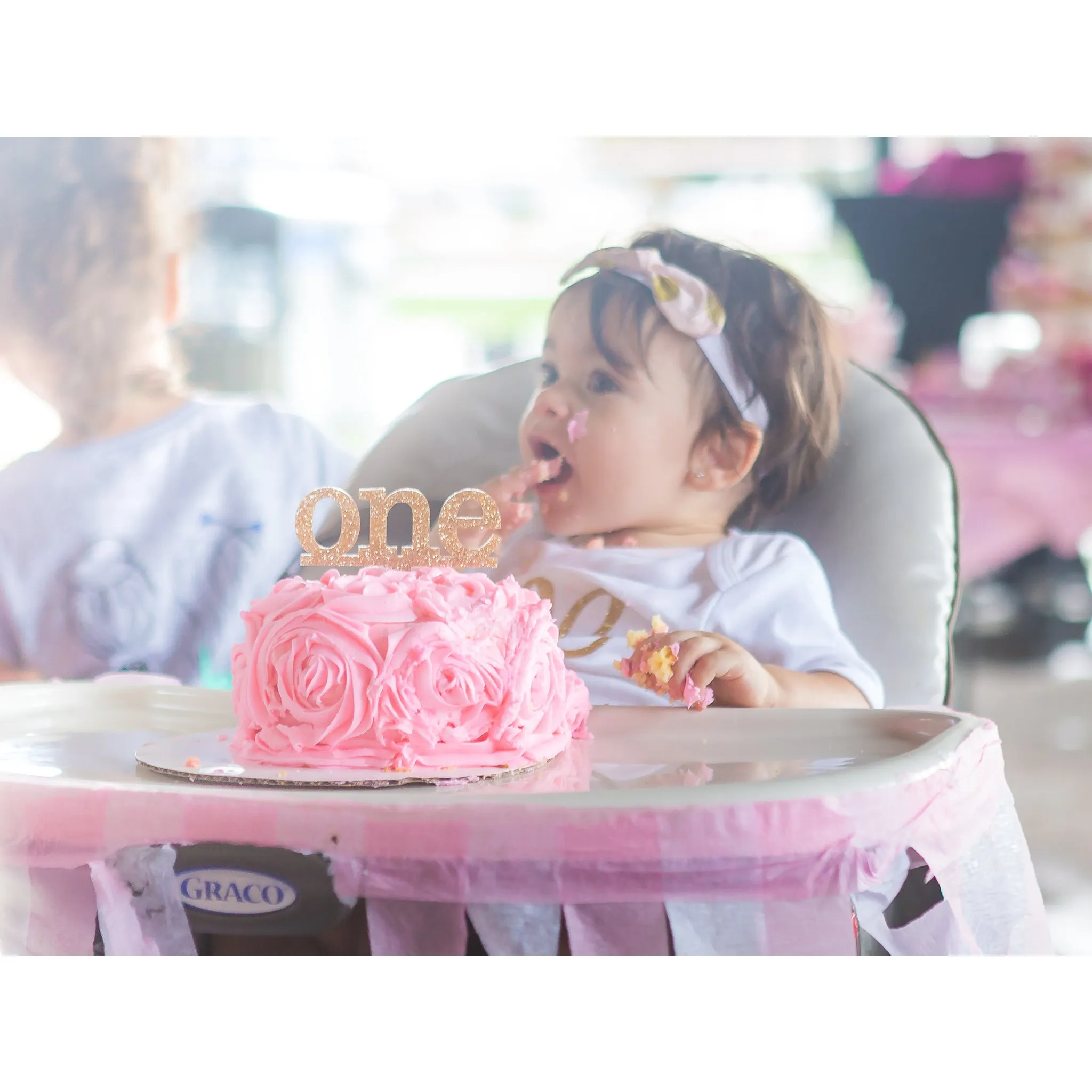 One Cake Topper