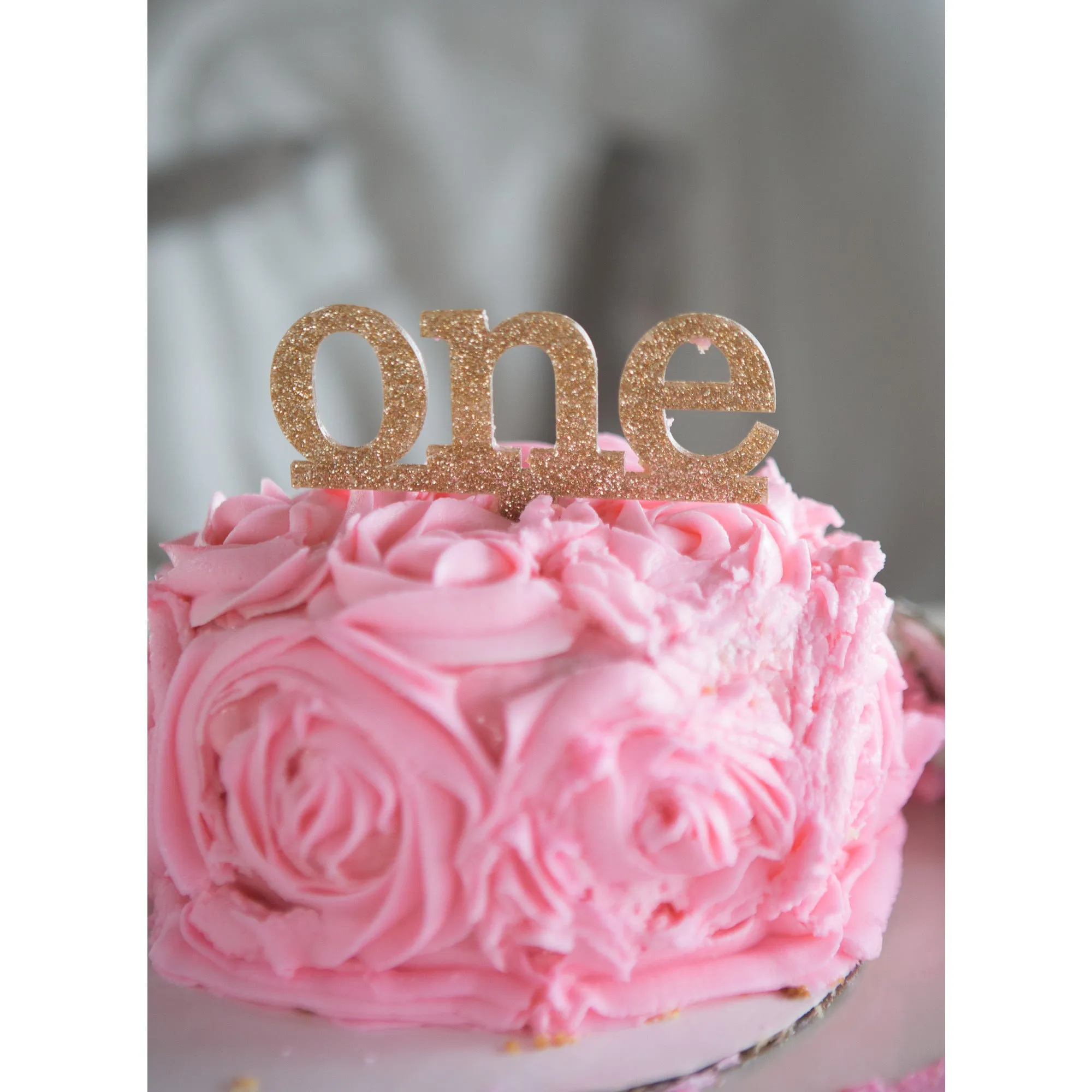 One Cake Topper