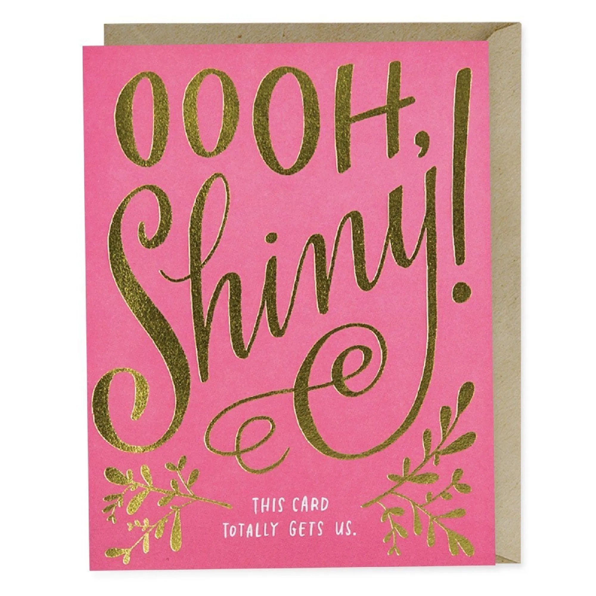 Ooh Shiny Card