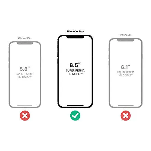 OtterBox SYMMETRY SERIES Case for iPhone Xs Max - Retail Packaging - IVY MEADOW (TREKKING GREEN/SCARAB)