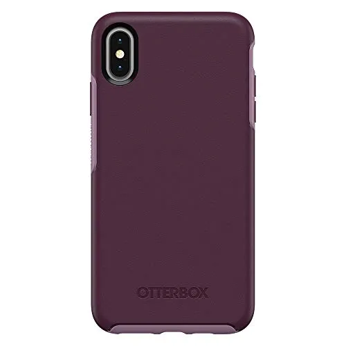 OtterBox SYMMETRY SERIES Case for iPhone Xs Max - Retail Packaging - TONIC VIOLET (WINTER BLOOM/LAVENDER MIST)