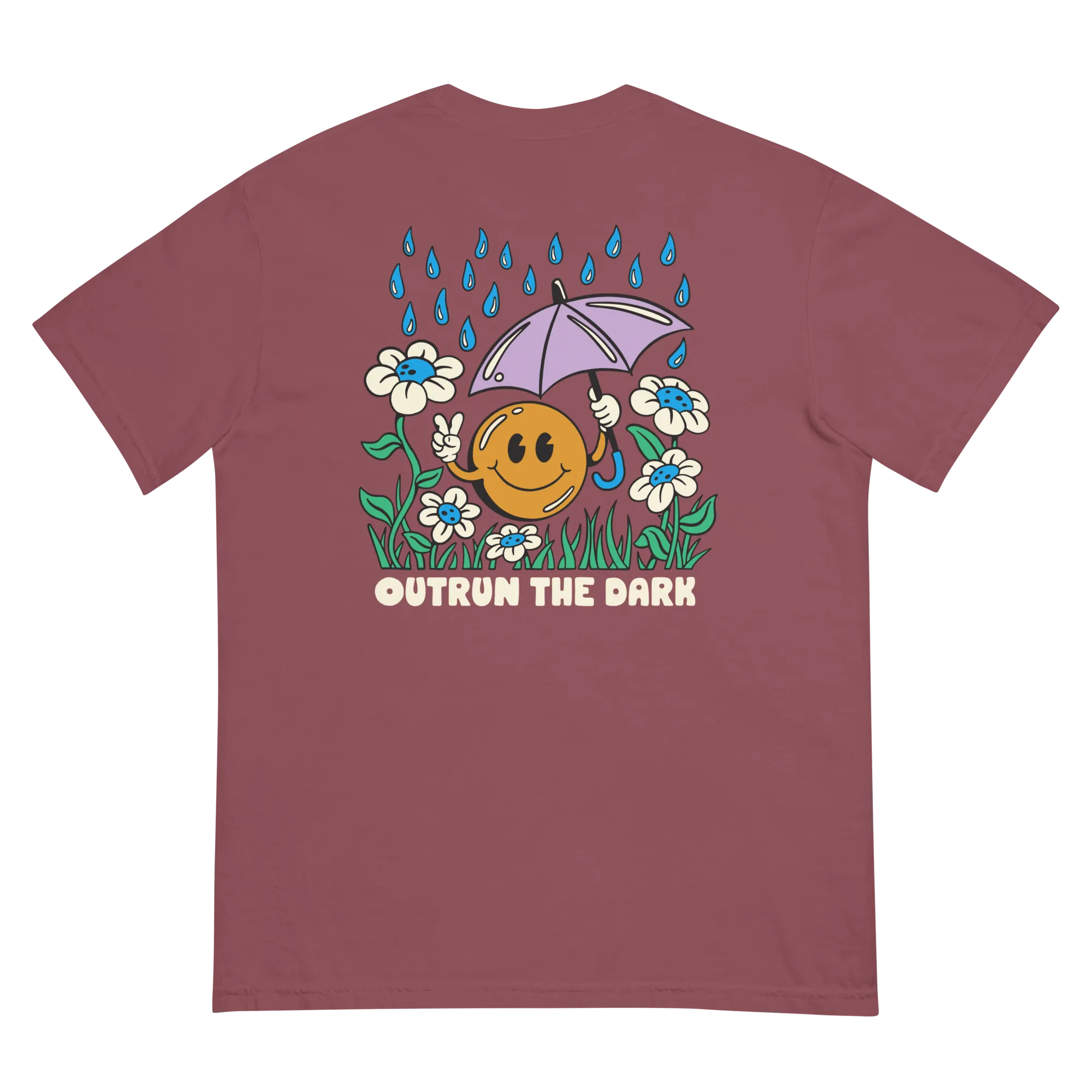 Outrun the Rain Men’s Heavy Tee
