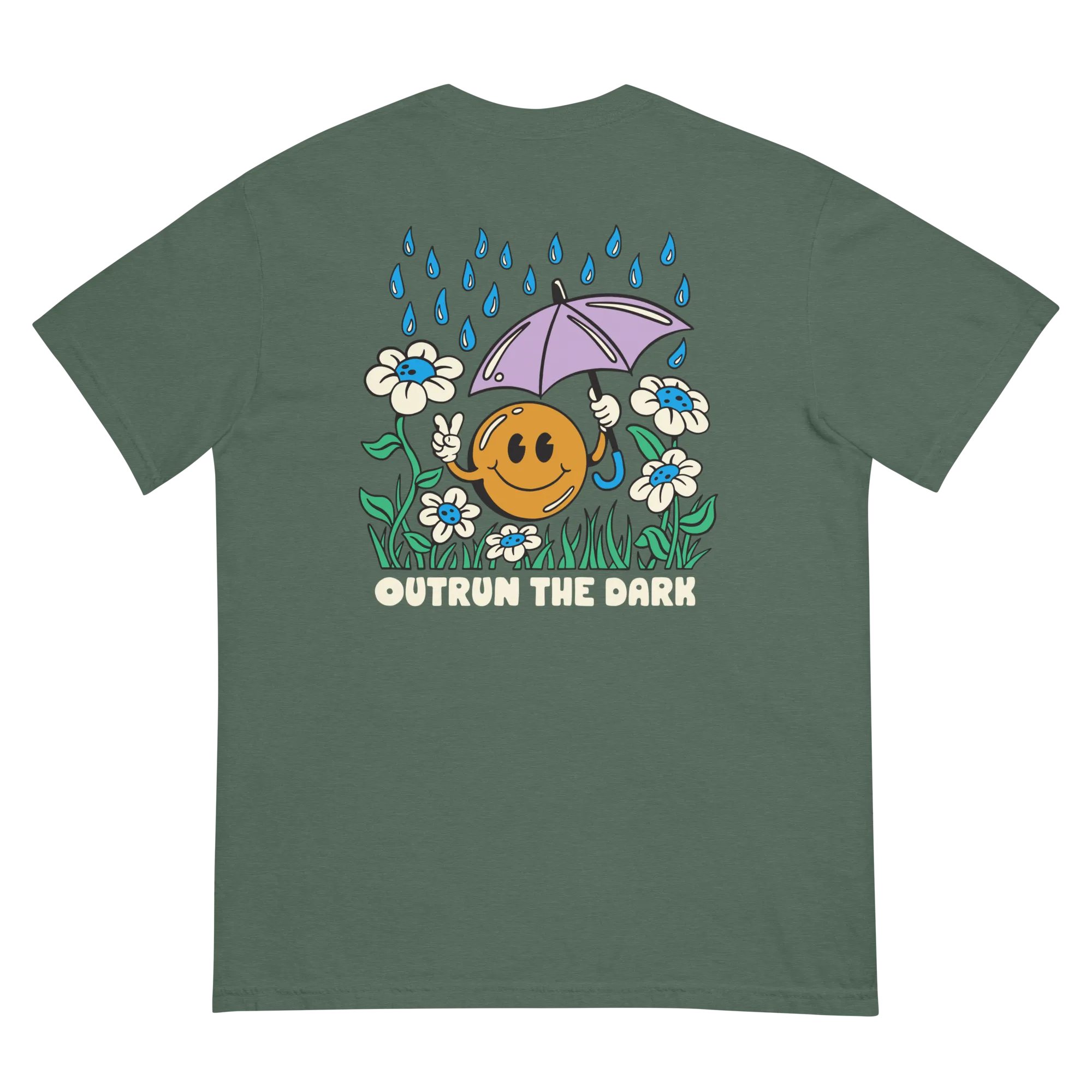 Outrun the Rain Men’s Heavy Tee