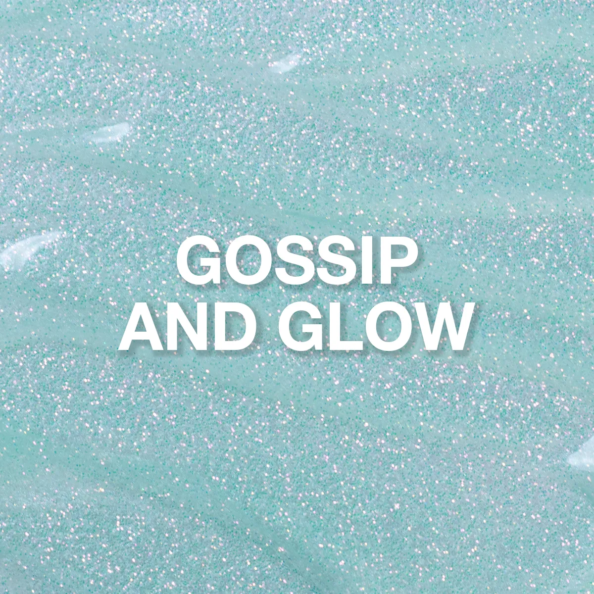 P  Gossip and Glow Glitter Gel Polish 10 ml