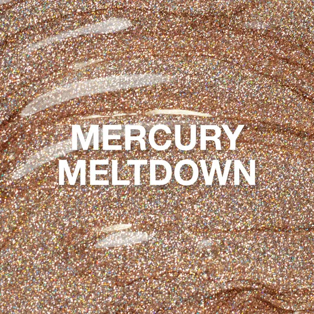 P  Mercury Meltdown Glitter Gel Polish