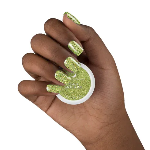 P  Peace and Love Glitter Gel Polish, 10 mL
