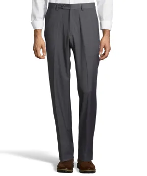 Palm Beach Executive Grey Plain Front Expander Pant