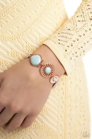 Paparazzi Catch Me If You CLAN - Copper Bracelet