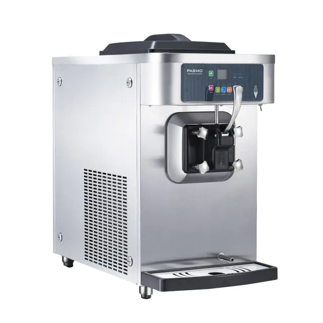 PASMO S110FA2 - Gravity-Fed, Single Flavor, Table Top Soft Serve Freezer, Air Cooled 220 v / 60 hz 1p