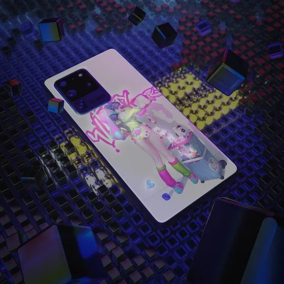 Paw Prints LED Case for Samsung