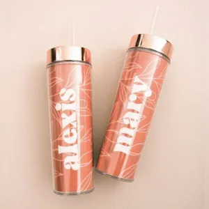 Personalized Fall Tumbler