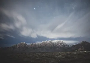 Photography: Frosted Peaks of the Organ Mountains