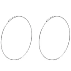Pilgrim Raquel Hoop Earrings - Silver