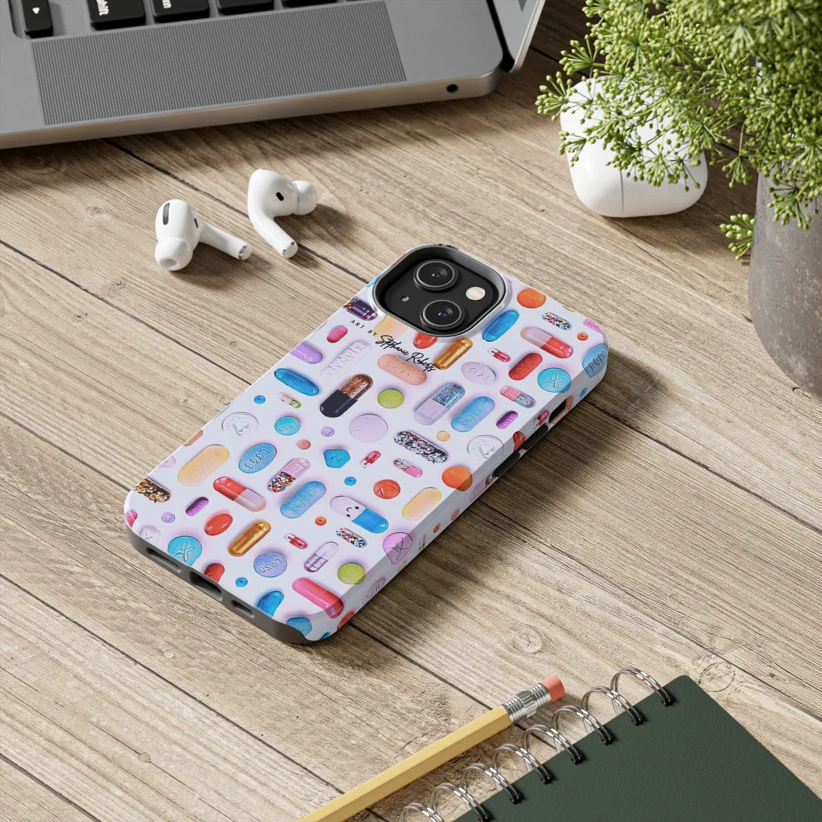 Pill Grid Tough Phone Cases, Case-Mate