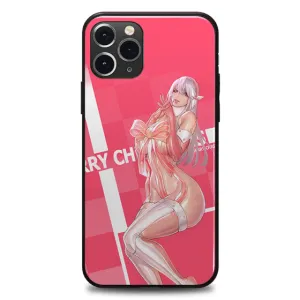 Pink Xmas LED Case for iPhone