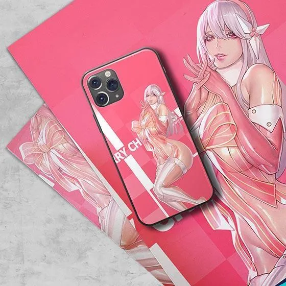 Pink Xmas LED Case for iPhone