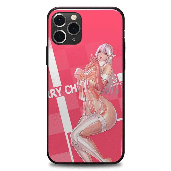 Pink Xmas LED Case for iPhone
