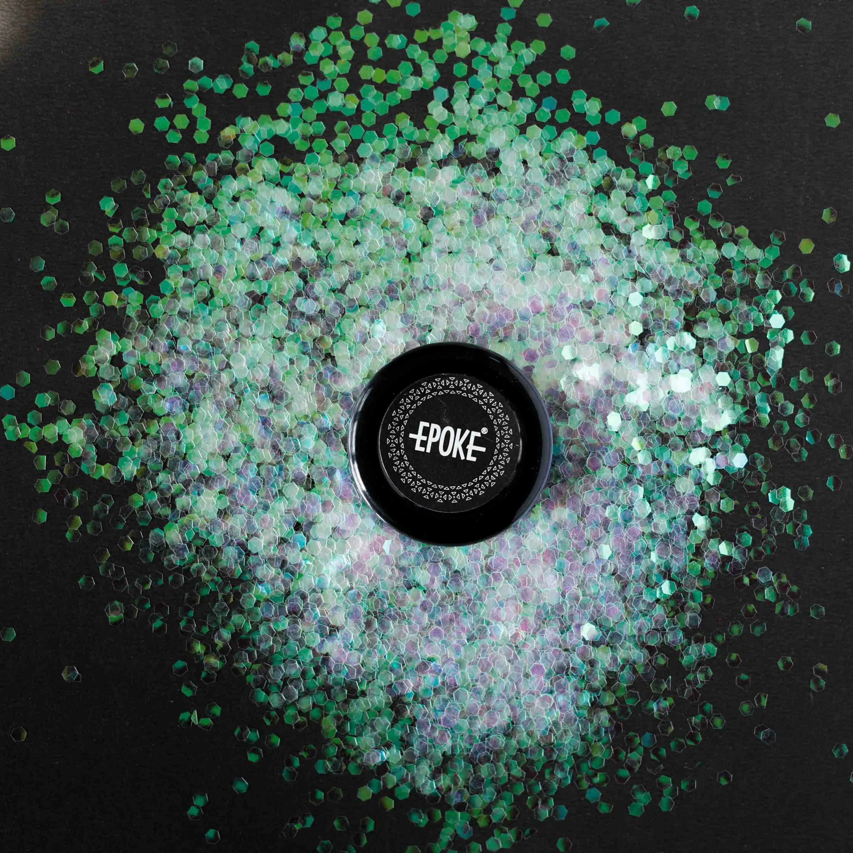 Pixi Holographic Green Glitter - Chunky (G39)