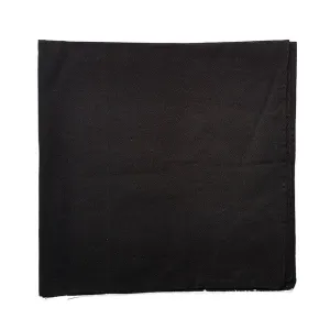 Plain Black Bandana