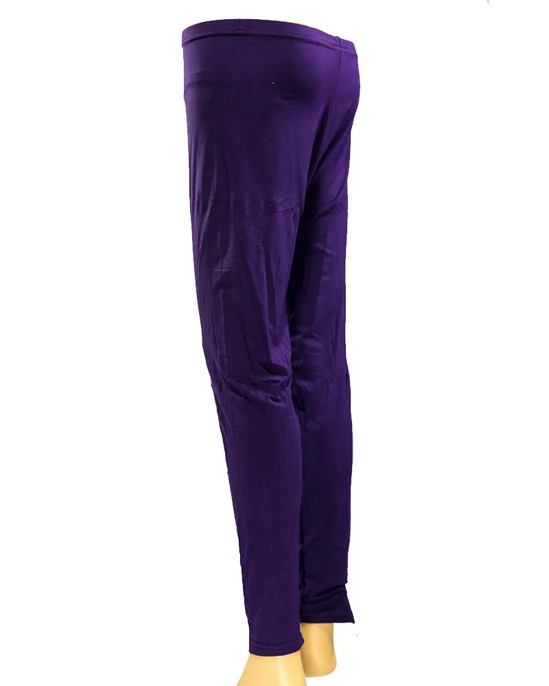 Plain Tights High Quality Fashion for Girls - ELS-8085-Purple