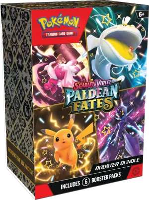 POKEMON SV4.5 PALDEAN FATES BOOSTER BUNDLE
