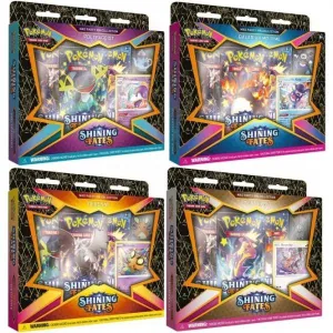 Pokemon TCG: Shining Fates Mad Party Pin Collection (SWSH 4.5)