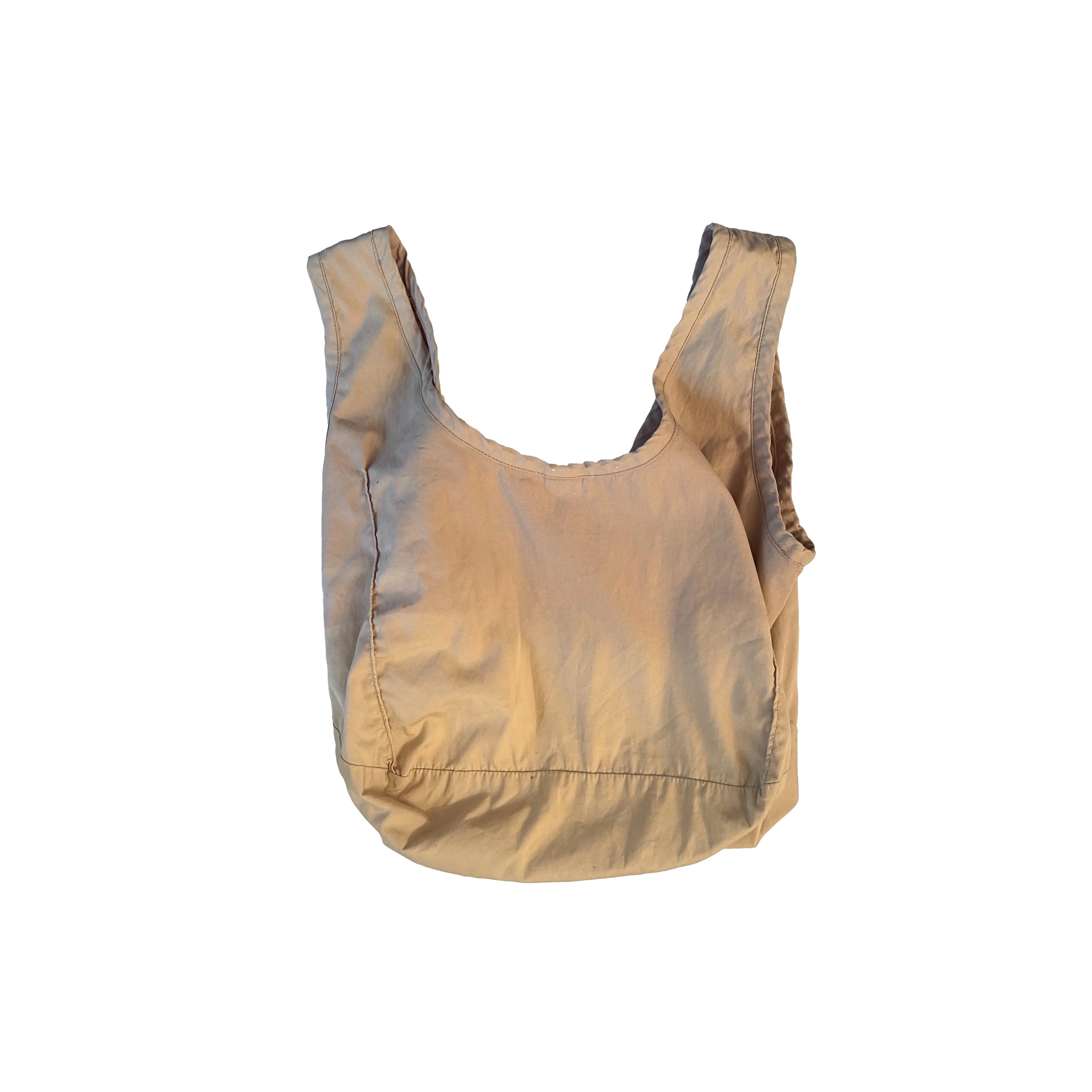 Prada Beige Nylon Tote Bag