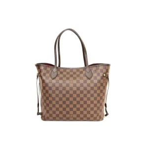 Pre-Owned Louis Vuitton Damier Ebene Neverfull MM