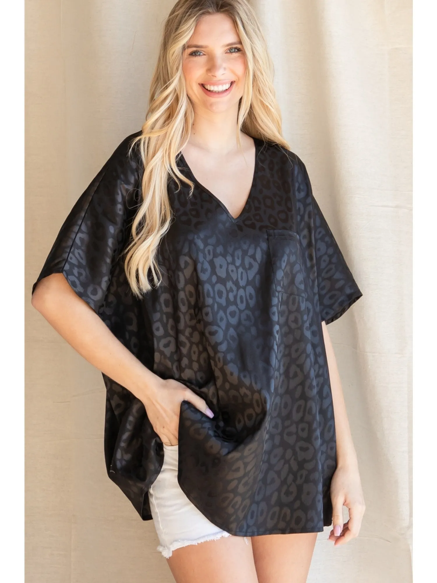 Pretty As Can Be Leopard Top-2 Colors Available