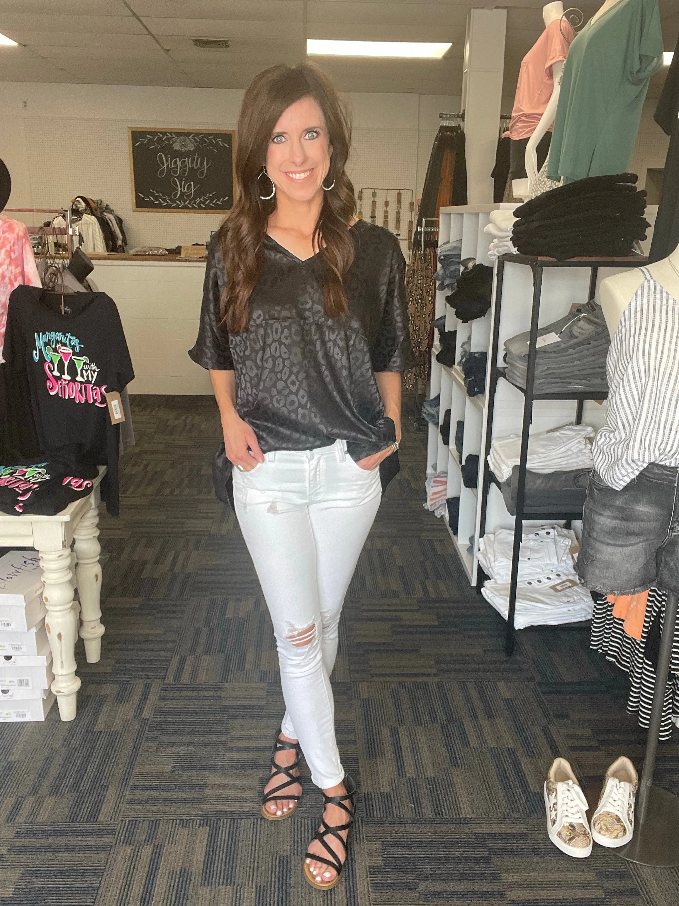 Pretty As Can Be Leopard Top-2 Colors Available