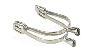 Prince of Wales Spurs with Plain Rowells 25mm