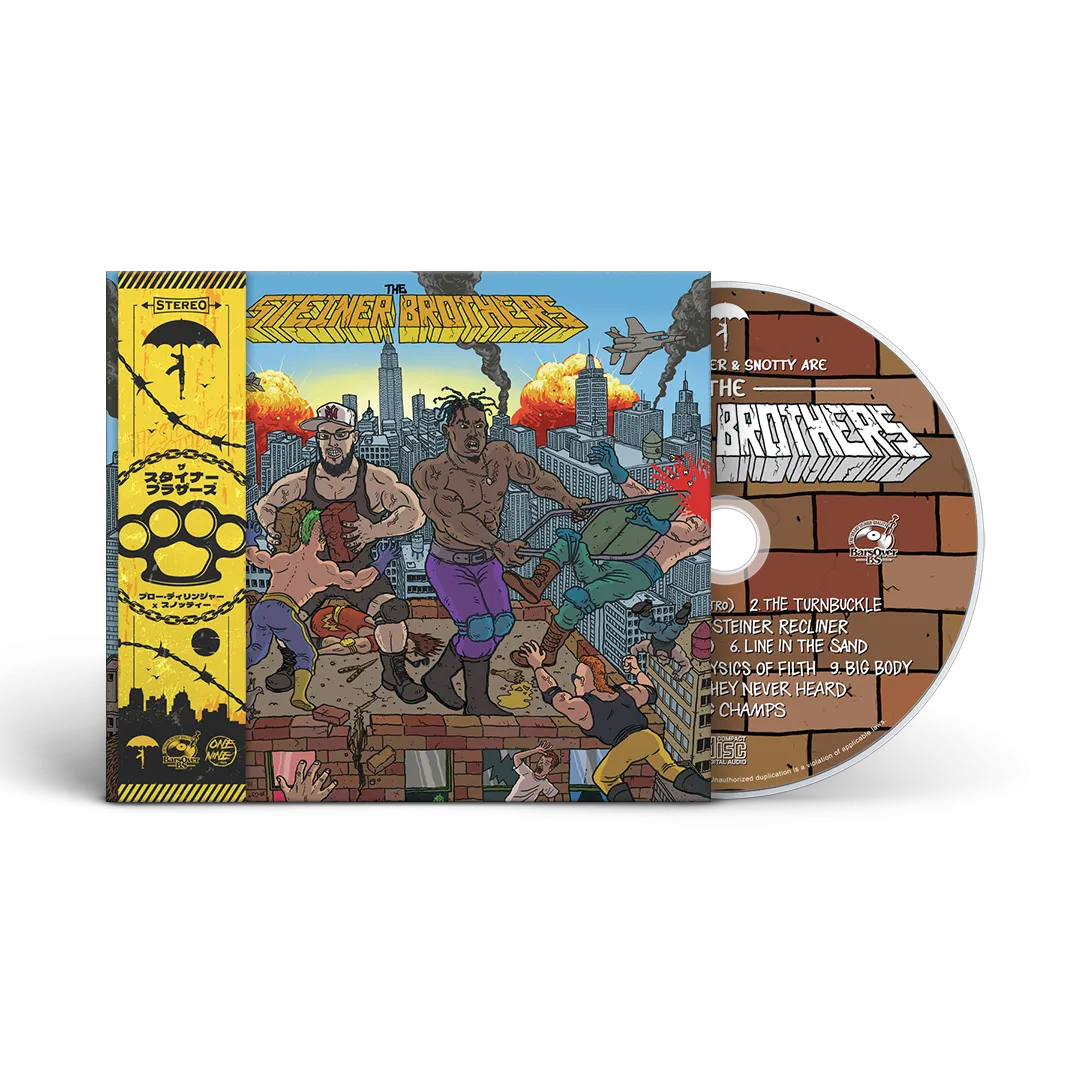 Pro Dillinger x Snotty - The Steiner Brothers (Digipak With Obi Strip) (Glass Mastered CD's)