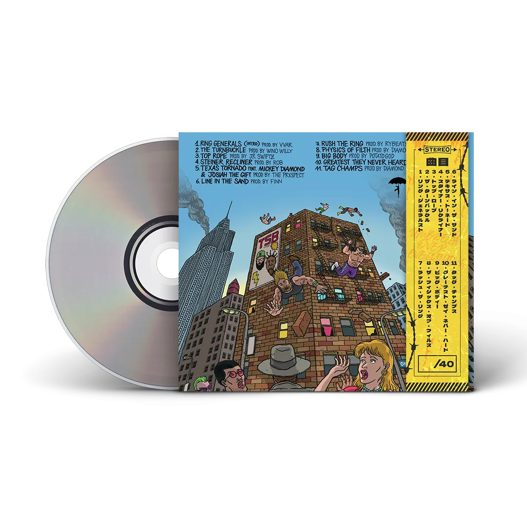 Pro Dillinger x Snotty - The Steiner Brothers (Digipak With Obi Strip) (Glass Mastered CD's)