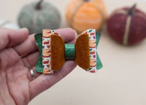 Pumpkin pie bow - fall
