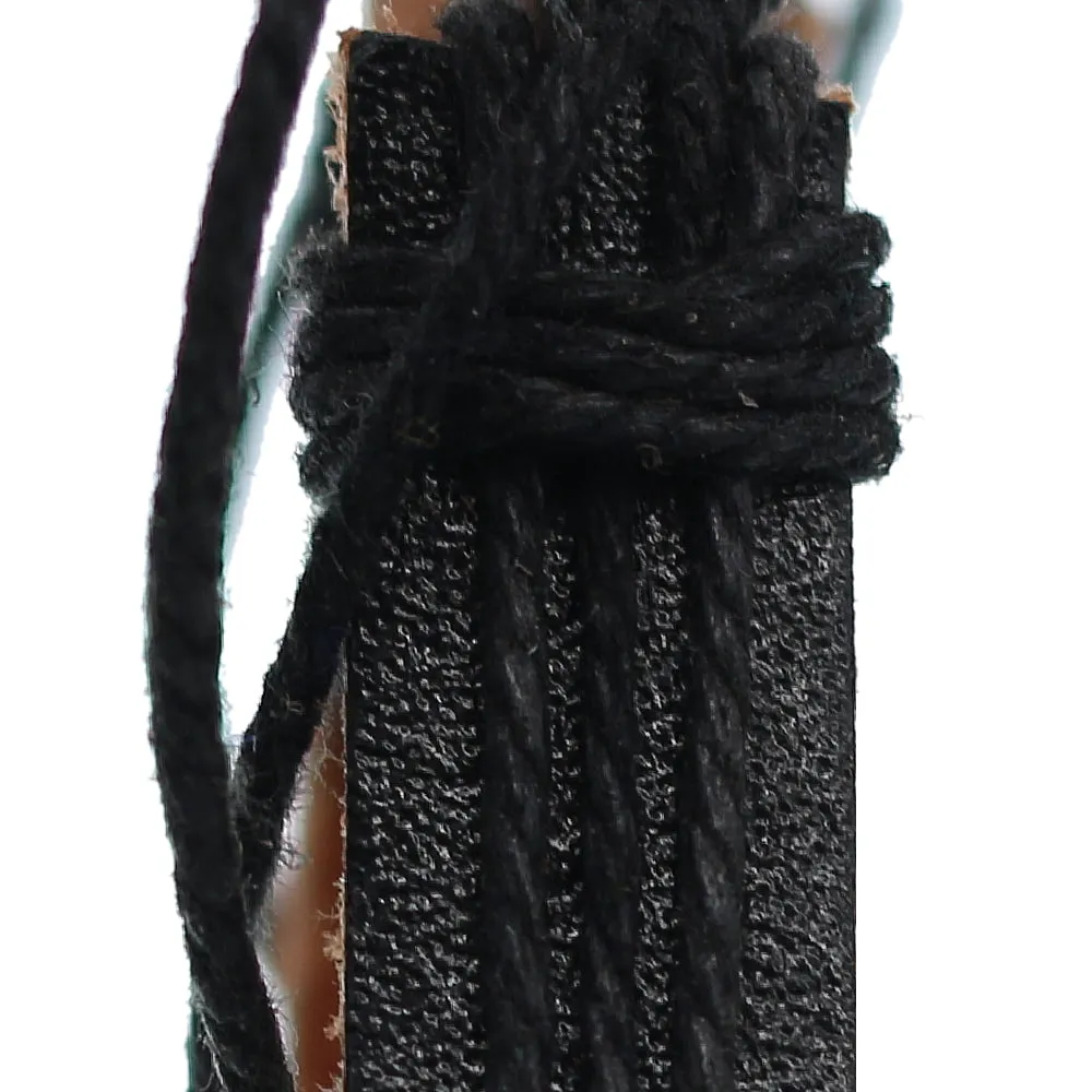 Purple Starfish Faux Leather Adjustable Bracelet