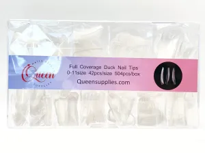 Queen - Full Cover Tips - Duck Tips  500pc