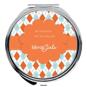 "Be Yourself, Fly to the Sky" Compact Mirror