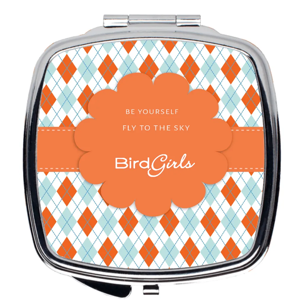 "Be Yourself, Fly to the Sky" Compact Mirror